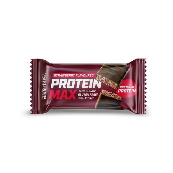 Fehérjeszelet, gluténmentes, 45g, BIOTECH USA 
