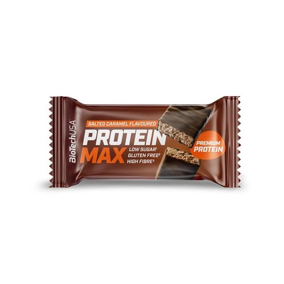 Fehérjeszelet, gluténmentes, 45g, BIOTECH USA 