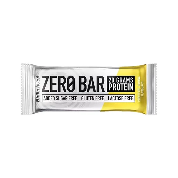 Fehérjeszelet, gluténmentes, 50g, BIOTECH USA 