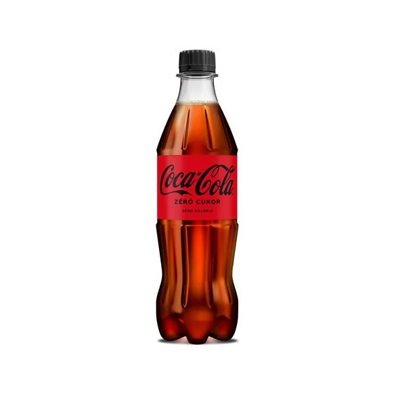Üdítőital szénsavas COCA-COLA Zero 0,5L DRS