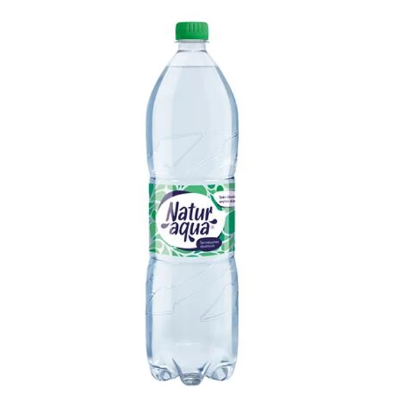 Ásványvíz enyhe NATURAQUA 1,5L DRS