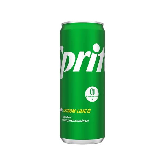 Üdítőital szénsavas SPRITE dobozos 0,33L DRS