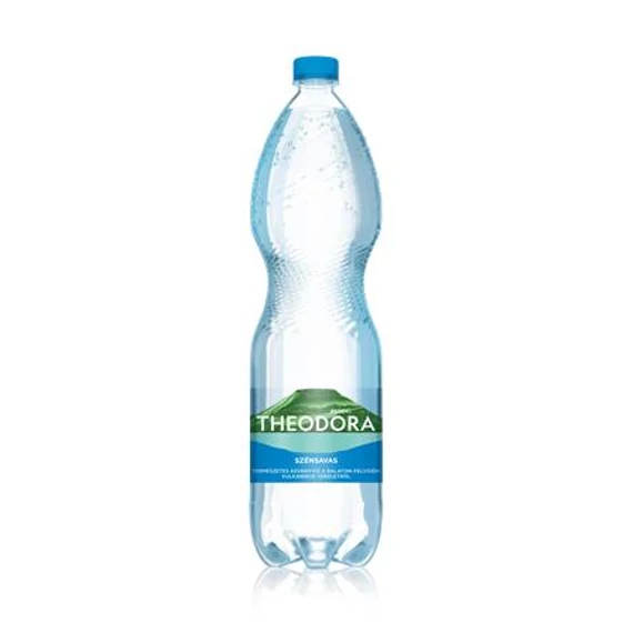 Ásványvíz, szénsavas, THEODORA, 1,5 l, 