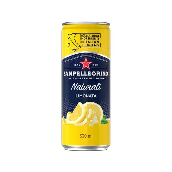 Üdítőital szénsavas SAN PELLEGRINO Limonata 0,33L DRS