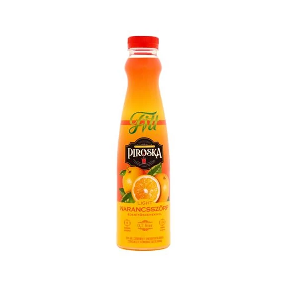 Szörp, light, 0,7 l, PIROSKA 