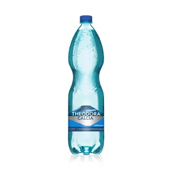 Ásványvíz, szénsavas, THEODORA, 1,5 l, 