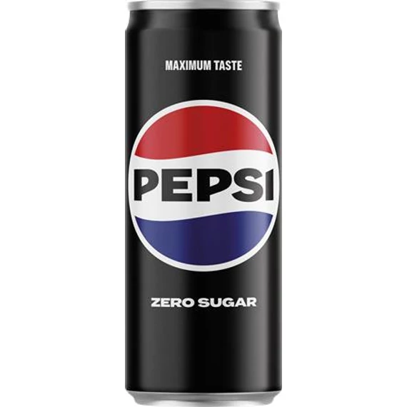 Üdítőital, szénsavas, 0,33 l, dobozos, PEPSI 