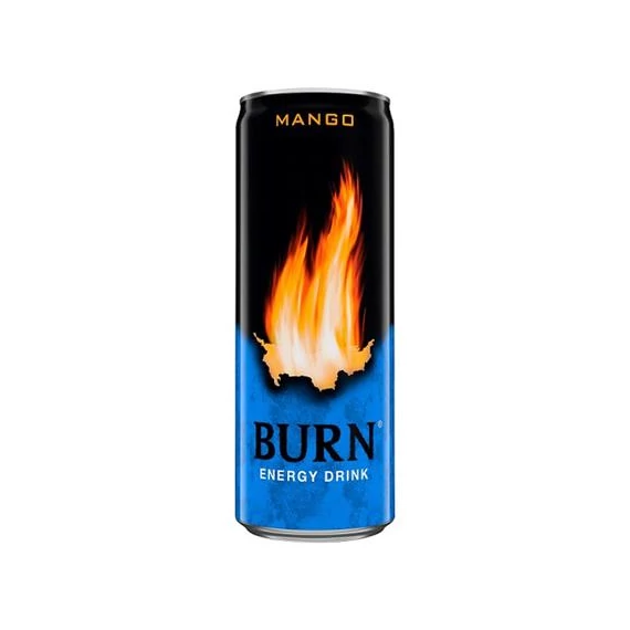 Energiaital BURN Mango 0,25L DRS