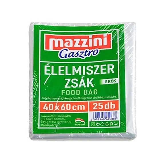 Élelmiszerzsák MAZZINI Gastro erős 40x60cm 25 darabos