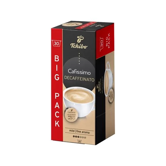 Kávékapszula, koffeinmentes, 30 db, TCHIBO 