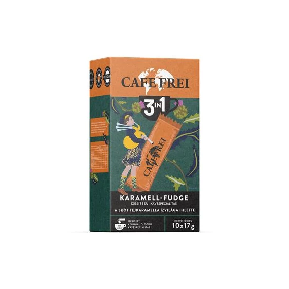 Instant kávé, 10x17 g, CAFE FREI 