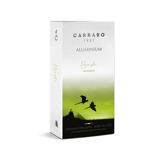 Kávékapszula, Nespresso® kompatibilis, 10 db, CARRARO 