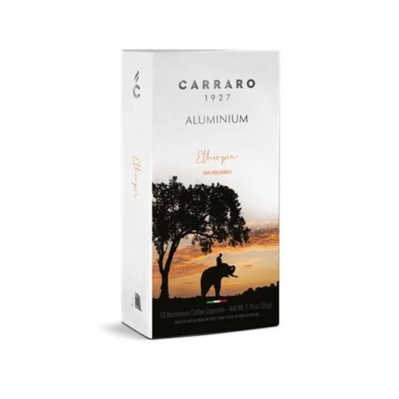 Kávékapszula, Nespresso® kompatibilis, 10 db, CARRARO 
