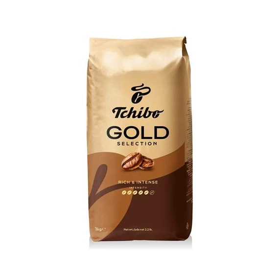 Kávé, pörkölt, szemes, 1000 g, TCHIBO 
