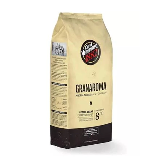 Kávé, pörkölt, szemes, 1000 g, CAFFÉ VERGNANO 
