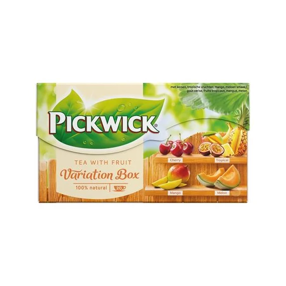 Fekete tea, 20x1,5 g, PICKWICK 