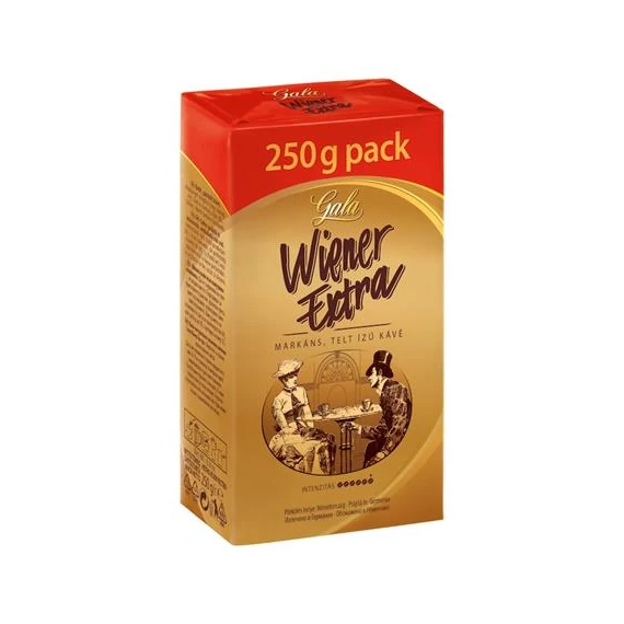 Kávé, pörkölt, őrölt, 250 g, GALA 