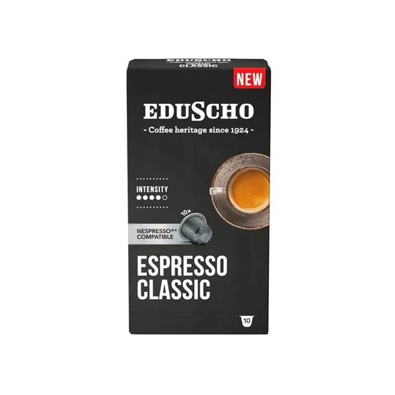 Kávékapszula, Nespresso® kompatibilis, 10 db, EDUSCHO 