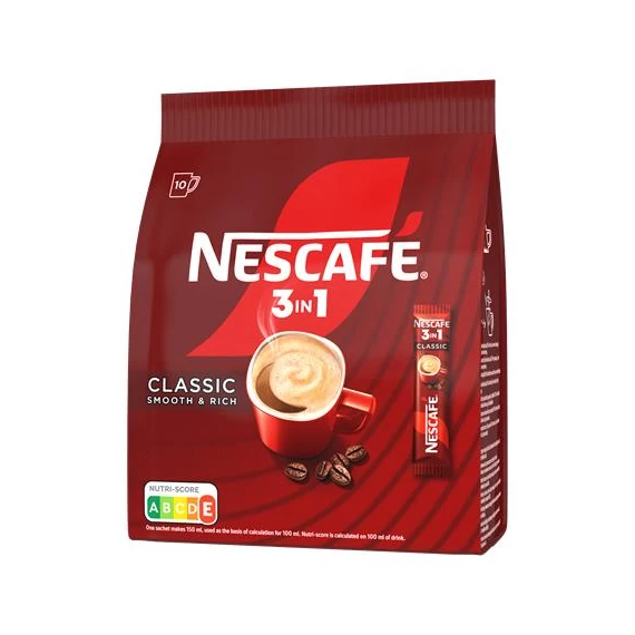 Instant kávé stick, 10x17 g, NESCAFÉ, 3in1 