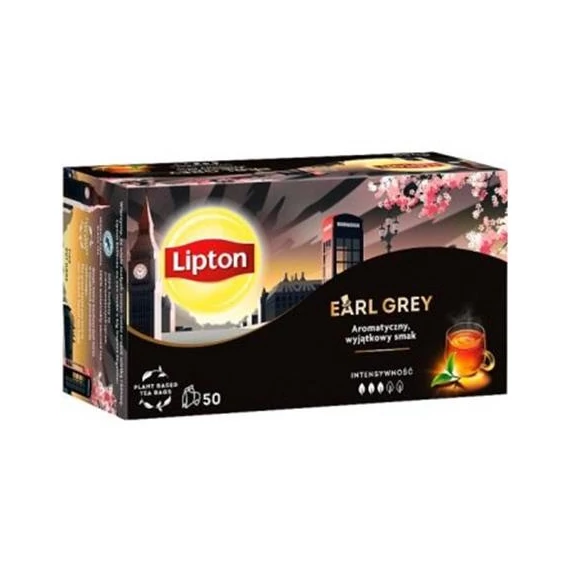 Fekete tea, 50x1,5 g, LIPTON 