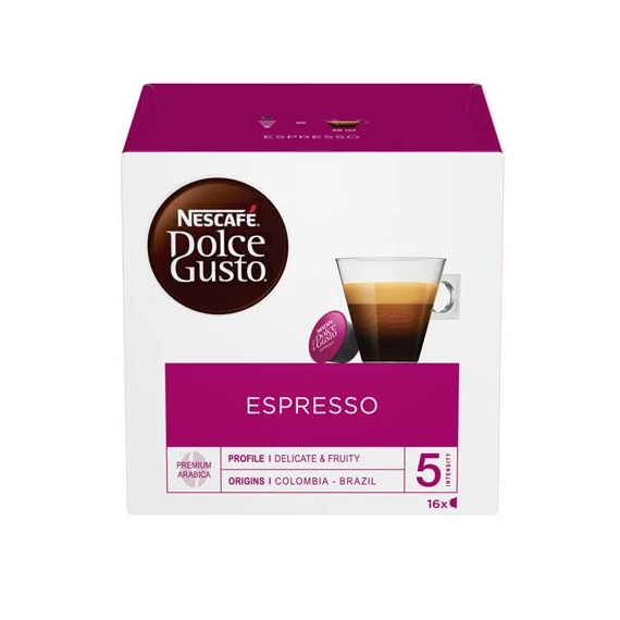 Kávékapszula, 16 x 5,5 g, NESCAFÉ 