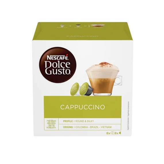 Kávékapszula, 8x2db NESCAFÉ "Dolce Gusto Cappuccino"