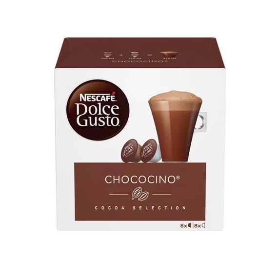 Kávékapszula, 8x2 db, NESCAFÉ "Dolce Gusto Chococino"