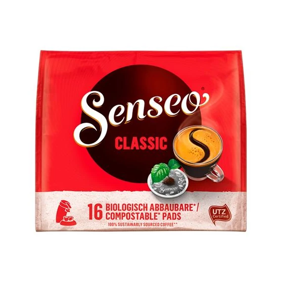 Kávépárna, 16 db, 111 g, DOUWE EGBERTS "Senseo", Classic