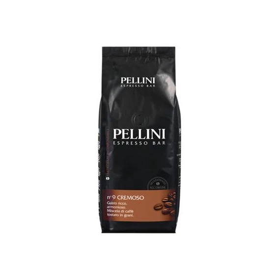 Kávé, pörkölt, szemes, 1000 g, PELLINI 