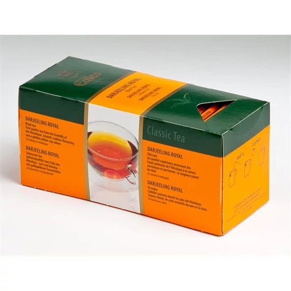 Fekete tea, 25x1,7g, EILLES 