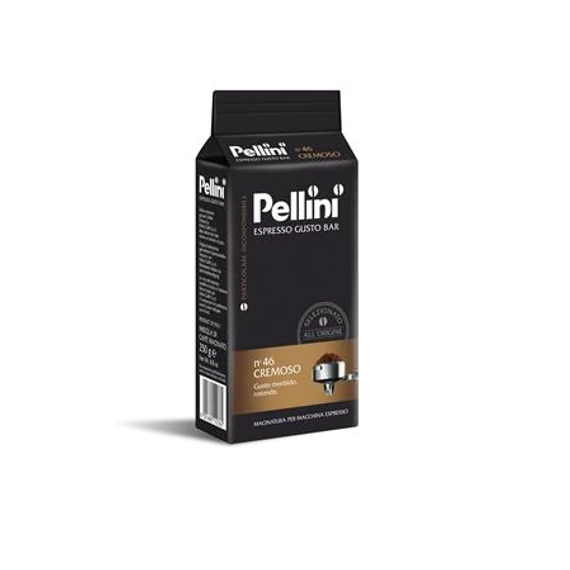 Kávé, pörkölt, őrölt, 250 g, PELLINI, 