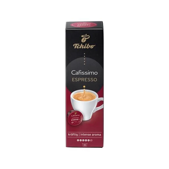 Kávékapszula, 10 db, TCHIBO "Cafissimo Espresso Intense"