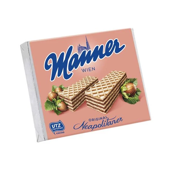 Mogyorós ostya, 75 g, "Manner Original"