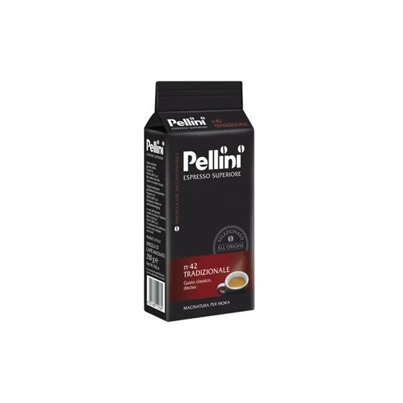 Kávé, pörkölt, őrölt, 250 g,  PELLINI, 