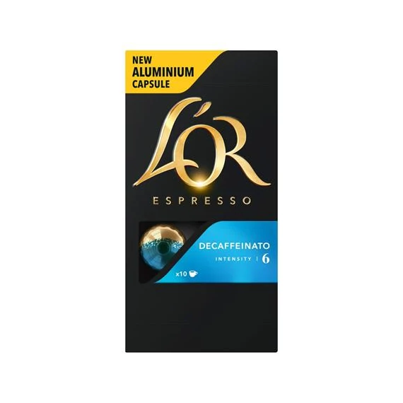Kávékapszula, 10 db, koffeinmentes, JACOBS DOUWE EGBERTS 