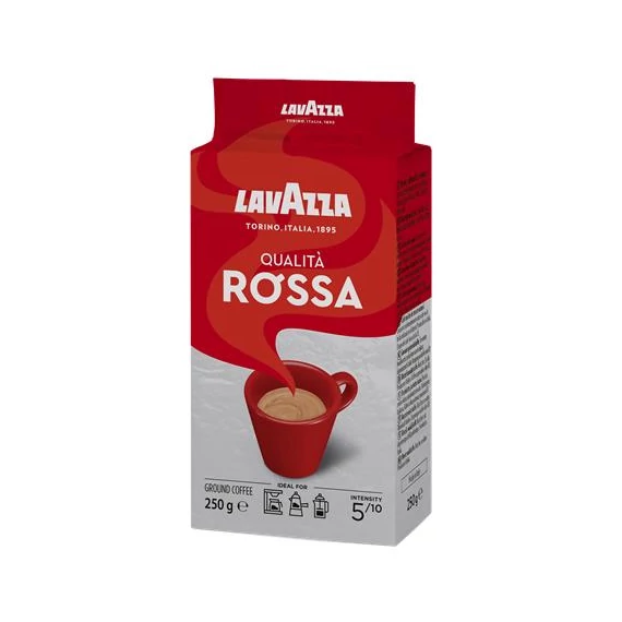 Kávé, pörkölt, őrölt, 250 g, LAVAZZA 