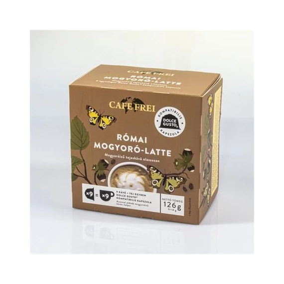 Kávékapszula, Dolce Gusto kompatibilis, 9 db, CAFE FREI 