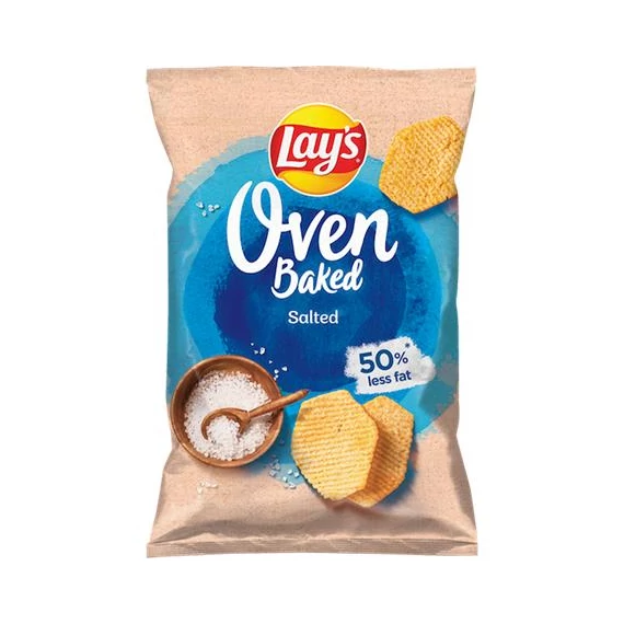 Burgonyachips LAY`S Oven Baked sós 110 g