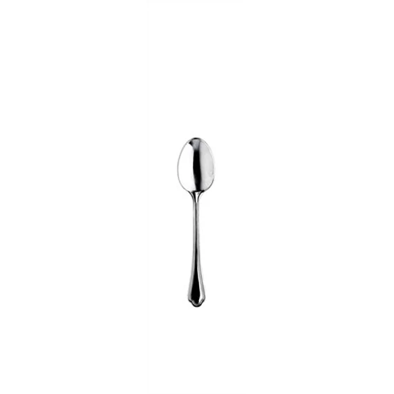 Mokkáskanál, rozsdamentes acél, 10,5cm, 12db-os szett, 