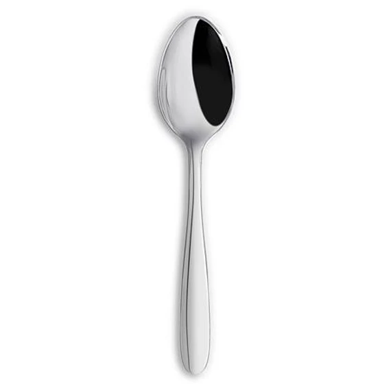 Mokkáskanál, rozsdamentes acél, 11 cm, 12 db-os szett 