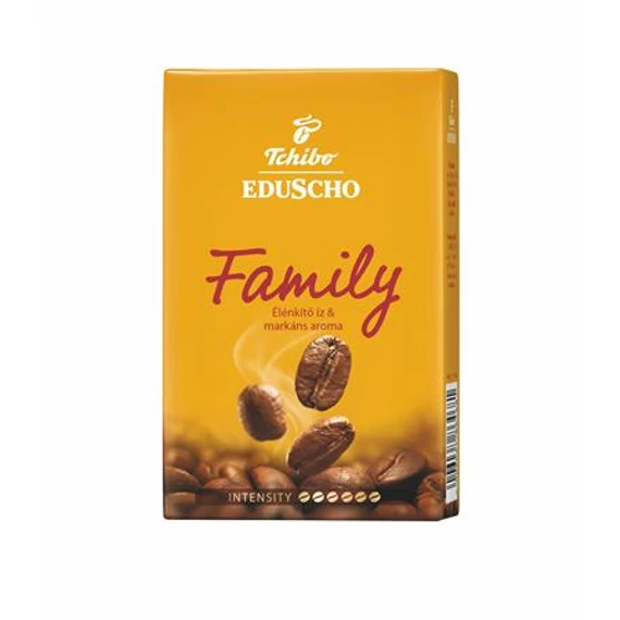 Kávé, pörkölt, őrölt, vákuumos csomagolásban, 250 g, TCHIBO "Family"