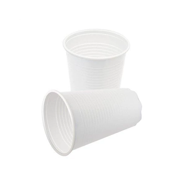 Műanyag pohár, 2 dl, 20 db, TUTI 