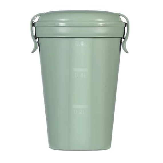 Pohár CURVER Lunch&Go 0,6L halvány zöld