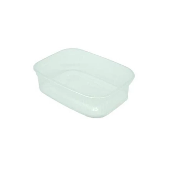 Műanyag tál, lezárható, 350 ml, 50 db 