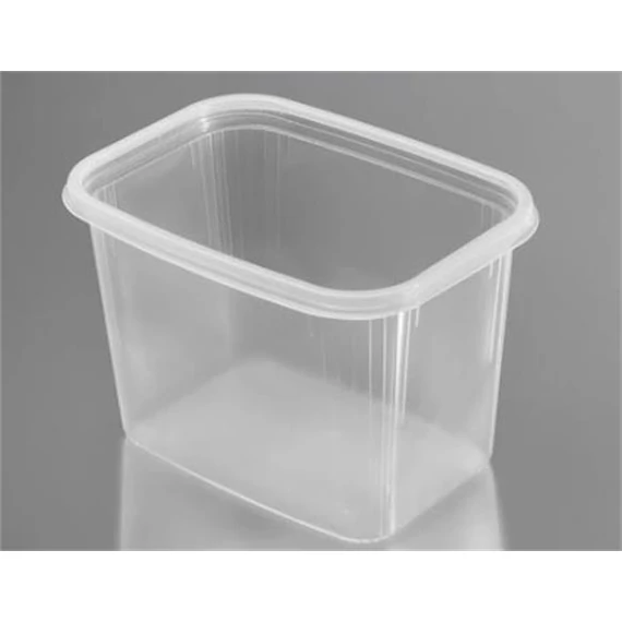 Műanyag tál, lezárható, 1000 ml, 50 db 
