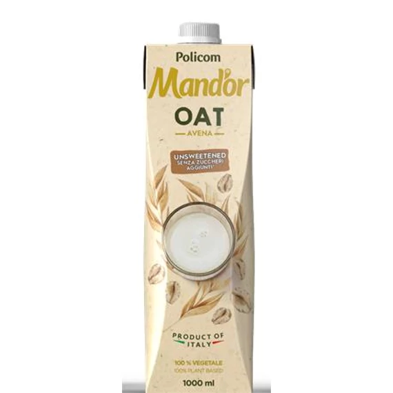 Növényi ital, cukormentes, dobozos, 1 l, MAND`OR 