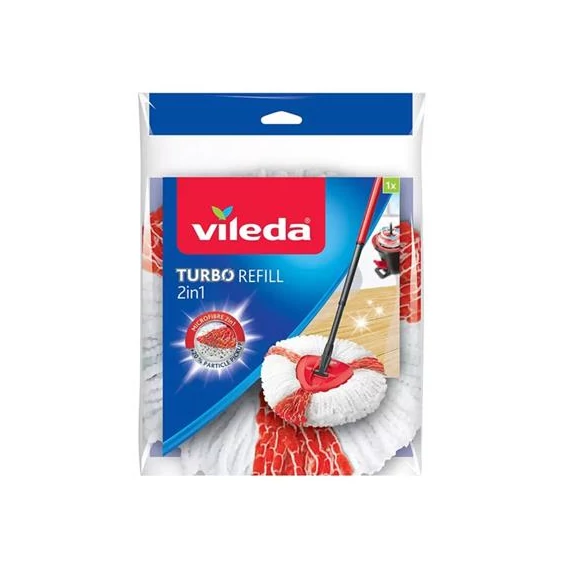 Vileda TURBO 2 az 1-ben tartalék multipack felmosófej szett