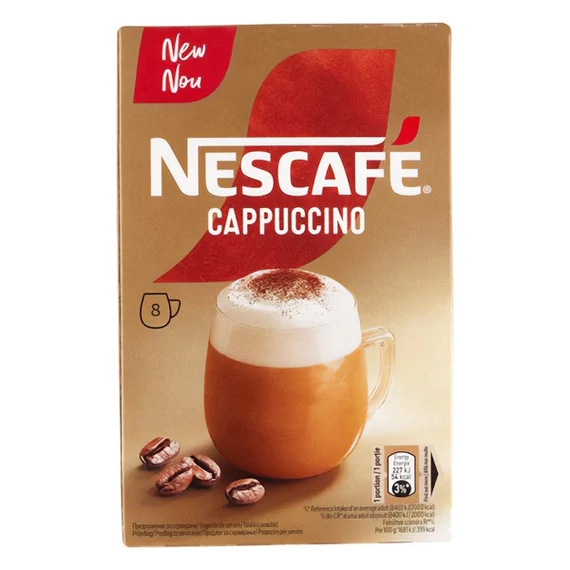 Kávé instant NESCAFE Cappuccino 8x15g