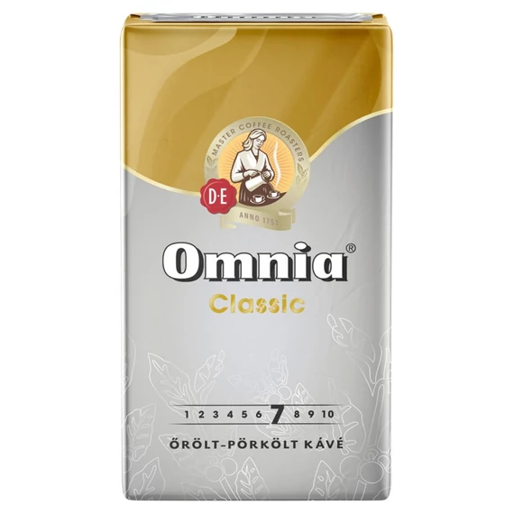 Kávé, pörkölt, őrölt, vákuumos csomagolásban, 250 g, DOUWE EGBERTS 