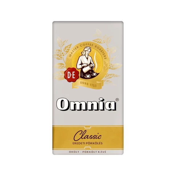 Kávé, pörkölt, őrölt, vákuumos csomagolásban, 250 g, DOUWE EGBERTS 